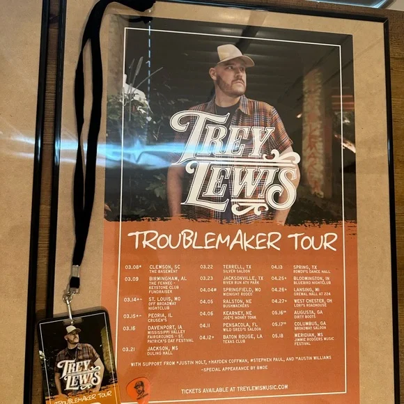 Signed Music Tour Posters - Picture 5 of 8